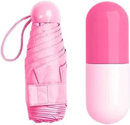 Harkishan Fold Portable Capsule Bottle Umbrella for UV Protection and Rain. Umbrella