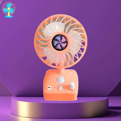 Clairbell Cool USB Table Fan Rechargeable Fan With High Speed Fan With LED LightQ160 Cool USB Table Fan Rechargeable Fan With High Speed Fan With LED LightQ160 USB Fan
