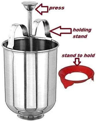 SHUBHDEEP stainless steel vada maker 0.3 L Electric Deep Fryer