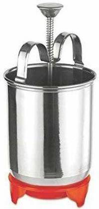 DOKCHAN Stainless Steel Medu Vada Maker with Stand Vada Maker Vada Maker