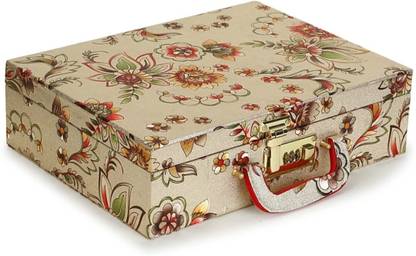 LAKSHYA COLLECTIONS Trendy Bangle Box With 3 Rods And Number Lock system To Carry Bangles Vanity Box