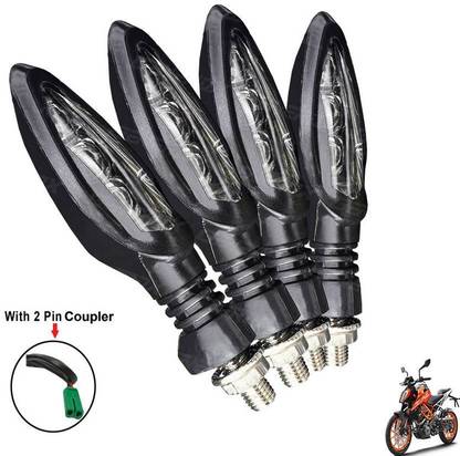 TRYFLY Rear, Side LED Indicator Light for Universal For Bike Universal For Bike