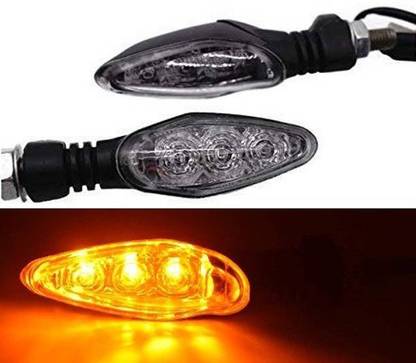 TRYFLY Rear, Side LED Indicator Light for Universal For Bike Universal For Bike