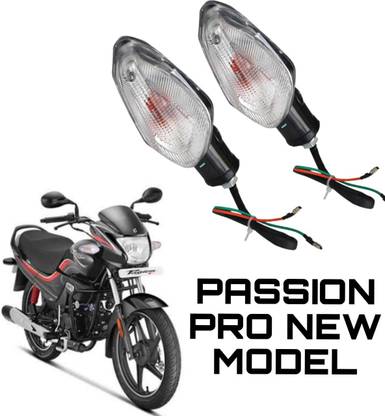 Pandavoll Front, Rear, Side Incandescent Indicator Light for Hero Passion Pro