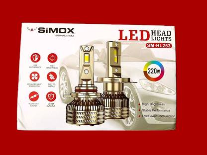 simox Simoxx 220watts Car Led SM-HL253 Headlight Car LED (12 V, 220 W)