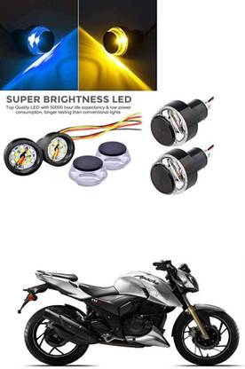 Etradezone Bike Indicator Light/Handle Light For Apache RTR 200 4V Indicator Light Motorbike LED for TVS (12 V, 24 W)