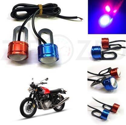 DRIVINCI LEED2 LED Strobe Police Type Flashing / Blinking Light For All Bikes Brake Light Motorbike LED (12 V, 10 W)