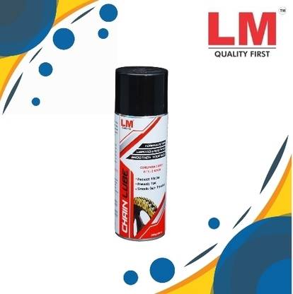 LM Auto Care LM018 LM Chain Lube Spray to prevent breakage in Bikes|Foam Based Chain Lube |200ml Chain Oil