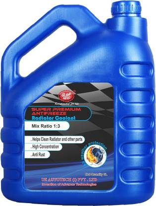 UE Premium Antifreeze Green Radiator Coolant- 3 Liter | Mix Ratio 1:3 | Coolant for Petrol, Diesel and CNG Vehicles | Generator & Heavy Duty Vehicles Coolant