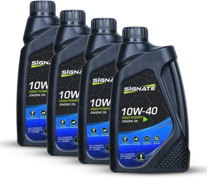 Signate 10W40 fully synthetic Street Race Fully Synthetic Engine Oil, Motorcycle Oil High Performance Engine Oil