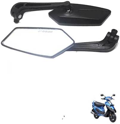 Crokrok Manual Rear View Mirror For TVS Scoot Pep Plus