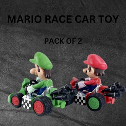 Glenston First Mario Kart race car Toys forBoys/Girls (pack of 2)