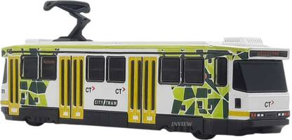 Shree Jee CITY TRAM MELBOURNE METRO TRAIN PUBLIC TRANSPORT PULL BACK TOY