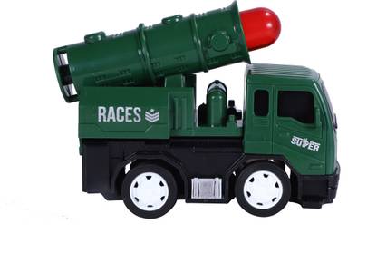 Toyzone Prithvi Missile Launcher Truck | Army Truck | Missile Truck | Mini Truck