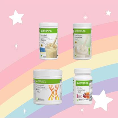 HERBALIFE F1 SHAKE MIX-KULFI,PP-200GM,SHAKEMATE AND KASHMIRI KAHWA
