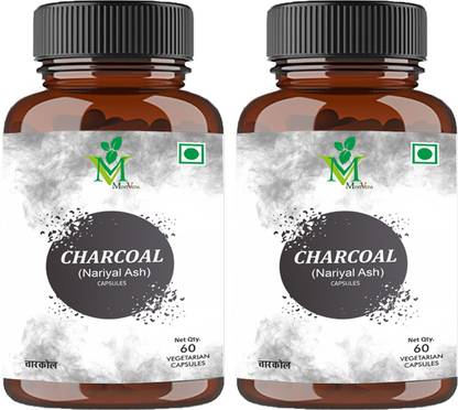 MInt Veda Activated Charcoal Veg. 60 Capsules