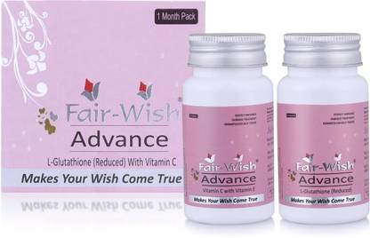 FAIR WISH ADVANCE L Glutathione Tablets for Glowing & Fair Skin