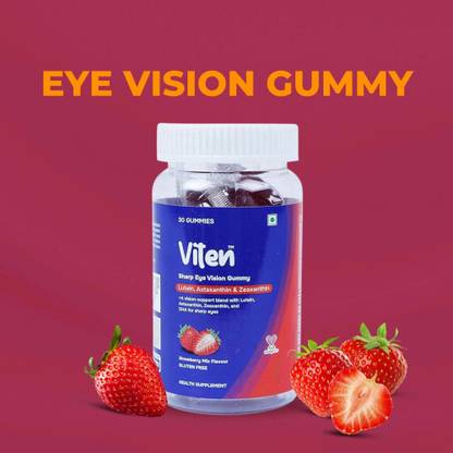 Viten Sharp Eye Vision Gummy ( Lutein, Astaxanthin & Zeaxanthin)