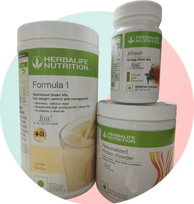 HERBALIFE F1 VANILLA SHAKE OR PROTEIN 200 G OR TULSI AFRESH