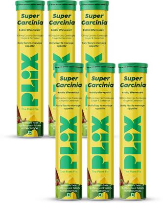 The Plant Fix Plix Garcinia Cambogia Tablets For Weight Loss with ayurvedic herbs Ginger & Cinnamon