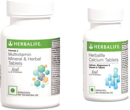 Herbalife Nutrition Multivitamin Mineral and Herbal Tablets & Calcium Tablets