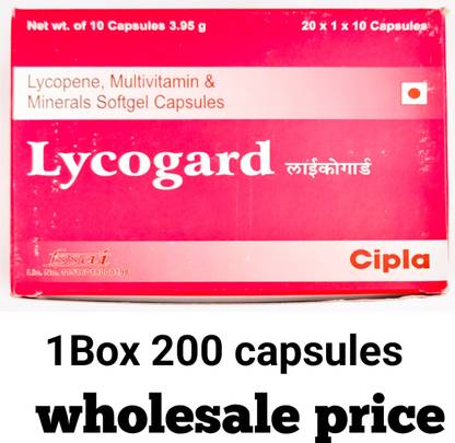 Lycogard Lycopene multivitamin multimineral softgel capsules