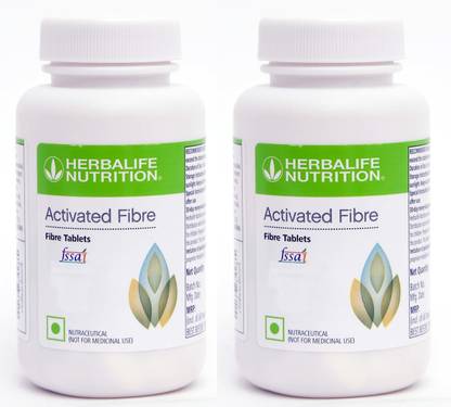 HERBALIFE Activated Fiber Tablet (90 Tablets x 2 Packs) Combo
