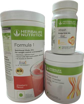 HERBALIFE F1 STROWBERRY SHAKE PROTEIN POWDER 200G OR GINGER AFRESH
