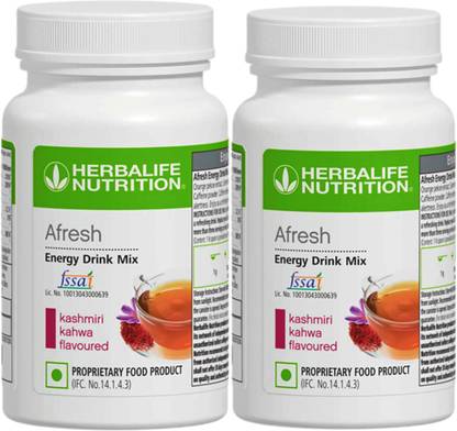HERBALIFE Nutrition Afresh Enargy Drink Mix ( kashmiri kahwa ) Flavoured