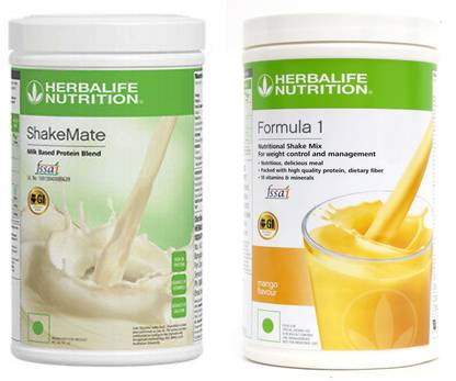 HERBALIFE FORMULA 1 MANGO AND SHAKE MATE VANILLA FALVOUR