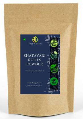 A D FOOD & HERBS ASPARAGUS RACEMOSUS ROOTS POWDER (50 GMS 1 PACK)
