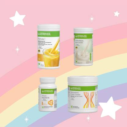 HERBALIFE F1 SHAKE MIX-MANGO,PP-200GM,SHAKEMATE AND PEACH