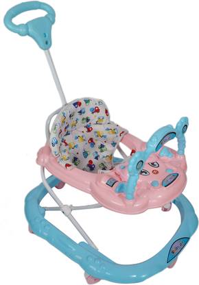 Baby'Pa Musical Activity Walker With Parent Rod