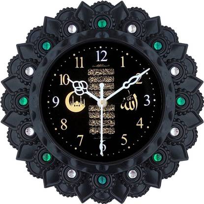 DivineCrafts Analog 31 cm X 24 cm Wall Clock