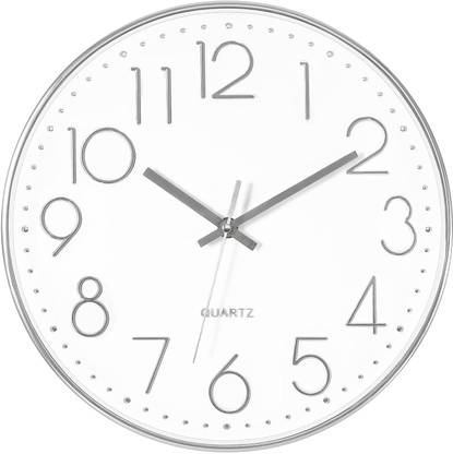 DHRUVINE Analog 30 cm X 30 cm Wall Clock