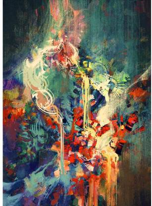 Artzfolio Canvas 33.4 inch x 24 inch Painting