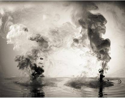 Artzfolio Monochrome Unframed Premium Canvas Painting 31 x 24 inch (79 x 61 cms) Canvas 31 inch x 24 inch Painting