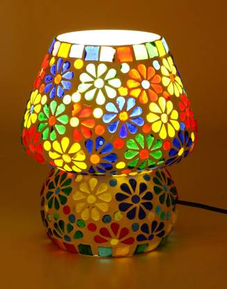 1st Time Multi Colour New Handmade Designe Table Lamp_00112 Table Lamp