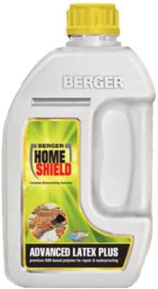 Berger Home Shield Advance Latex Plus (White, 1 Litre) Wall Waterproofing C0B7S9BQWS Latex Primer