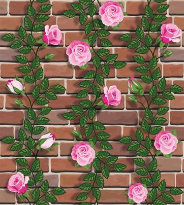 walldecoree Nature Multicolor Wallpaper