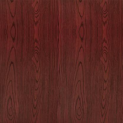 Anna Stella 304.8 cm Brown Teak Wood Textured Waterproof Wallpaper (304.8 x 45.72 cm) Self Adhesive Sticker