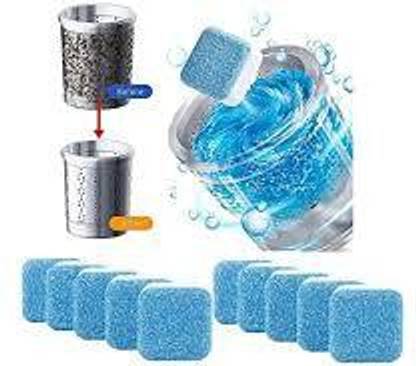 Imegaz Descale Tablet for All Washing Machines Stain Remover Descal Tablet (Pack of 10) Detergent Powder
