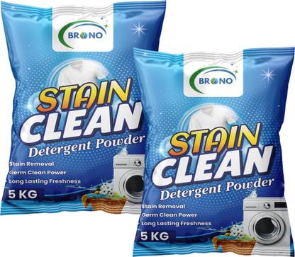 Brono Easy Wash Detergent Powder, Top Load and front load Jasmine Detergent Powder (jasmin)