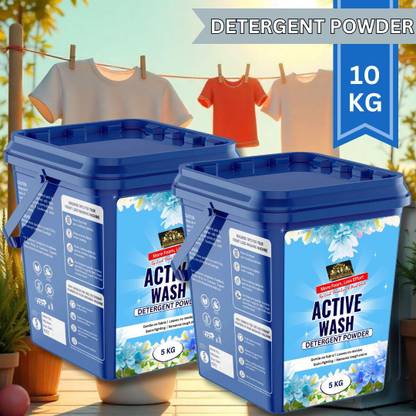 Sunita Dreams Detergent Powder 10kg All Fabric Friendly with Superior Cleaning Performance. Detergent Powder (Fresh)