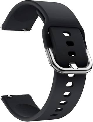 AOnes Silicone Belt Watch Strap & Metal Buckle for Maxima Max Pro Enigma+ Belt Smart Watch Strap