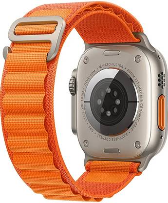 Sacriti Alpine Loop Watch Strap For 49 45 44 42 mm Also For Series 8 7 6 5 4 3 2 1 SE 22 mm Fabric Watch Strap