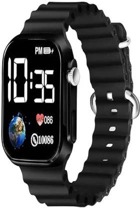 Miyota Ultra Digital Dial WaterproofSmartDesign LED Display Kids Watch for Boys & Girls Smartwatch