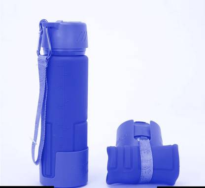 Vraj Silicone Collapsible/Foldable Water Bottle 1000 ml Water Bottle