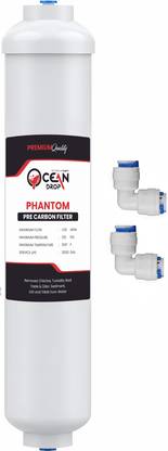 OceanDrop by Phantom Phantom Inline Pre-Carbon Filter for Reverse Osmosis Water System Solid Filter Cartridge