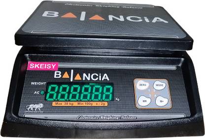Skeisy Made in India Balancia 30kg Double Display high Quality Digital Weight Machine Weighing Scale